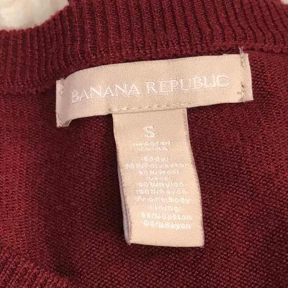 Banana Republic button down Small sweater - Picture 4 of 4